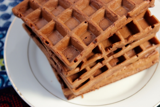 Gaufres au chocolat 
