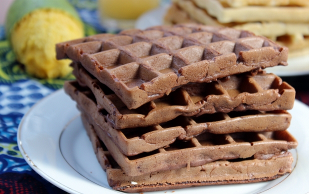 Gaufres au chocolat