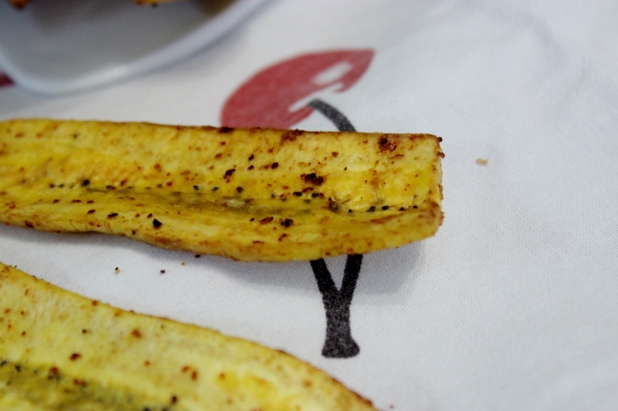 chips de plantain au piment d'espelette