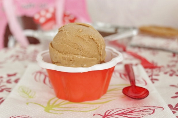 glace à la confiture de lait