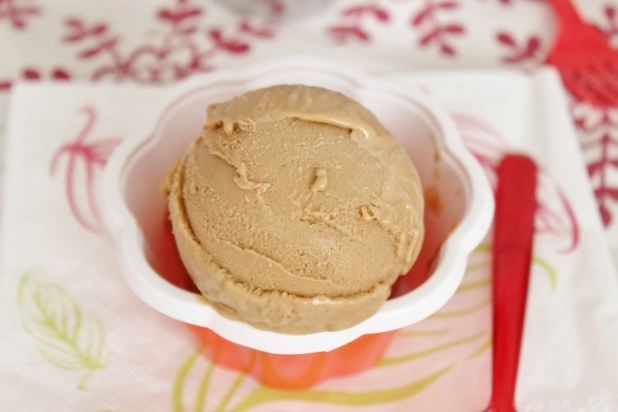 glace à la confiture de lait