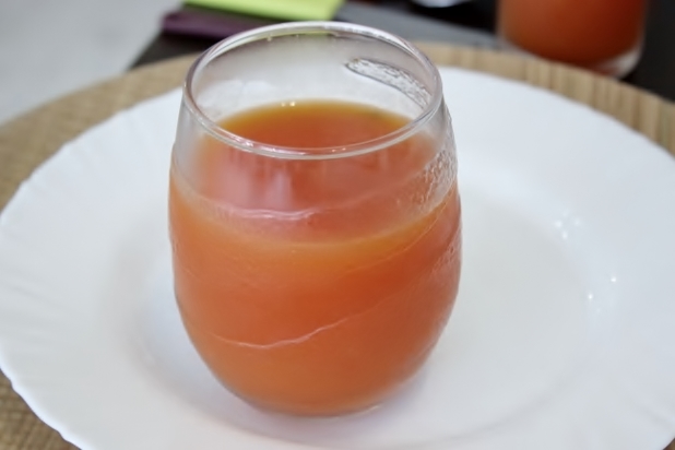 jus de papaye à la citronnelle