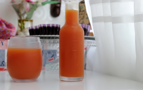 jus de papaye à la citronnelle