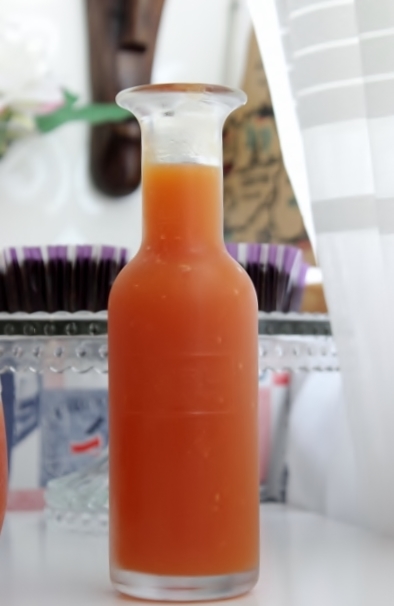 jus de papaye à la citronnelle