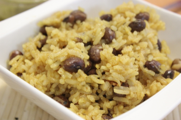 riz pilaf aux haricots rouges 