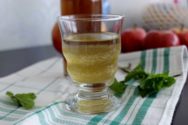 sirop de menthe maison 