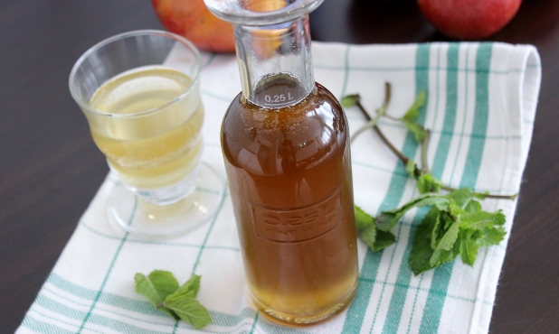 sirop de menthe maison 