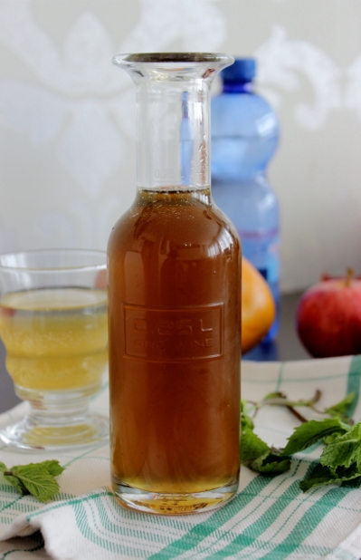 sirop de menthe maison 