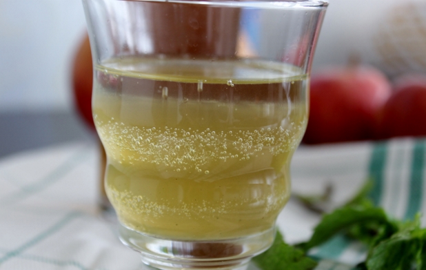 sirop de menthe maison 
