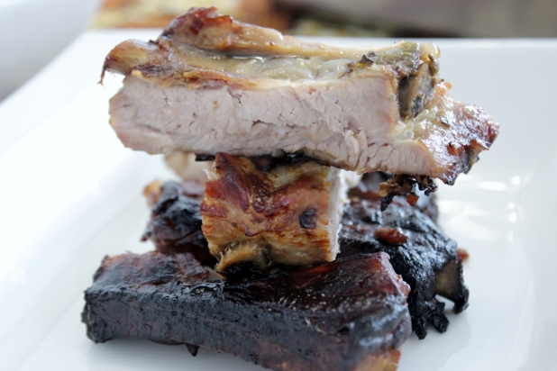 travers de porc à la citronelle