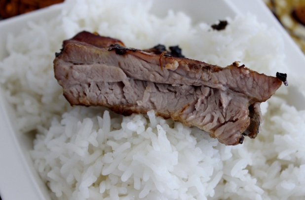travers de porc à la citronelle