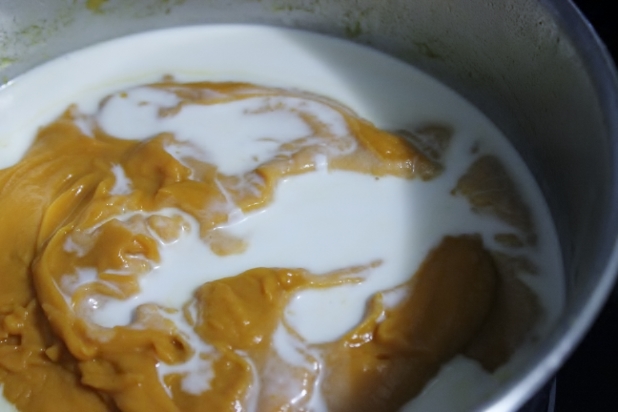 velouté de patates douces au lait de coco et curry (5)