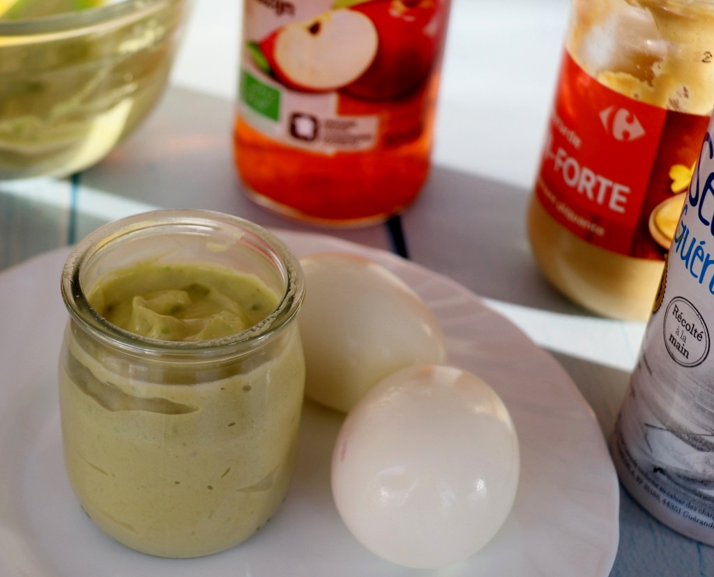 mayonnaise à l'avocat