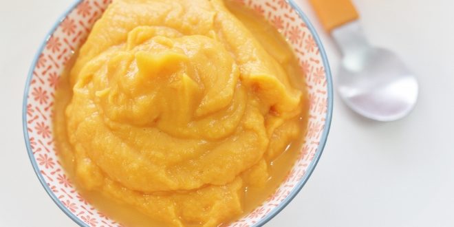 Purée de patate douce à la clémentine