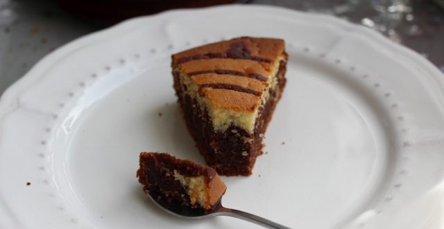 zebra cake au chocolat