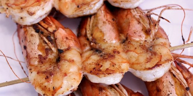 crevettes grillées senegal