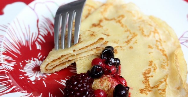crêpes au rhum