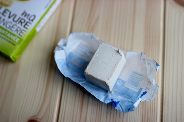 levure boulangère en cube