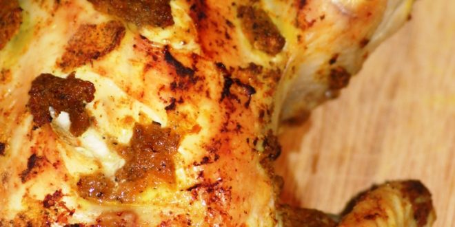 poulet rôti à la tomate
