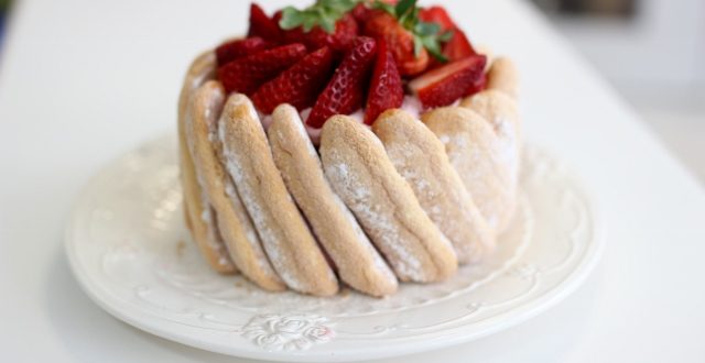 charlotte aux fraises