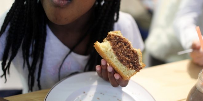 marbré au chocolat
