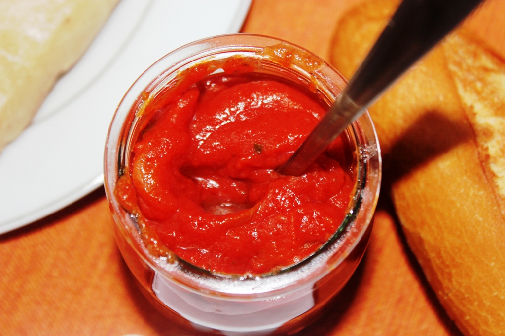 sauce tomate citronnelle