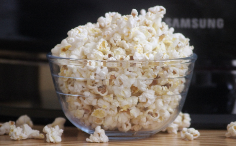 pop corn sans huile