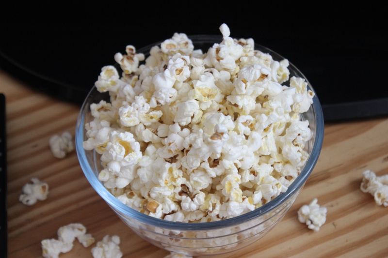 pop corn sans huile