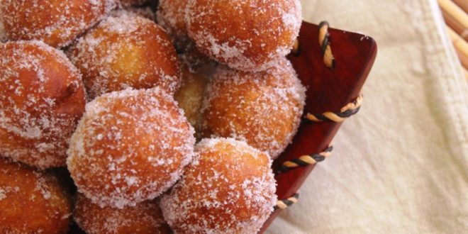 beignets de banane à l'orange