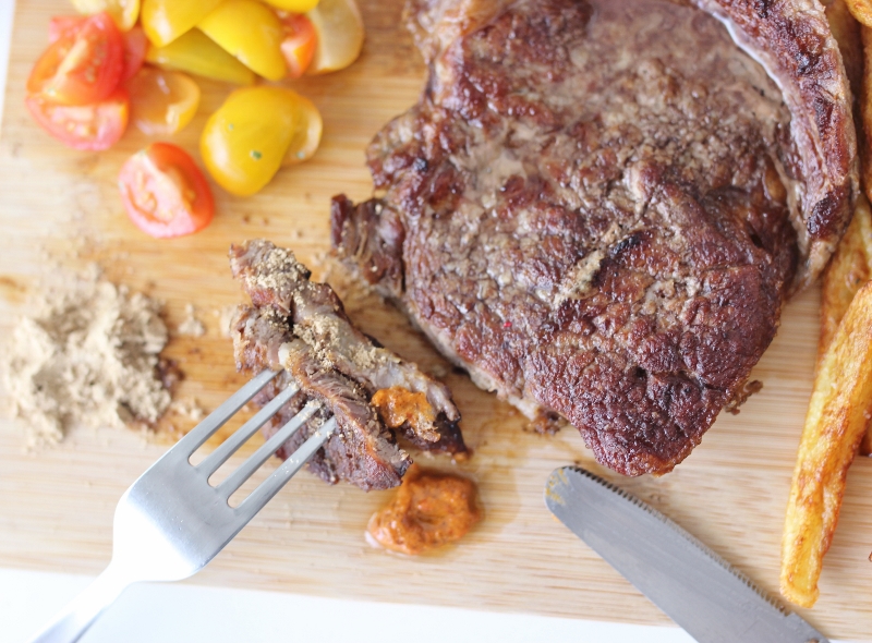Entrecôte de Boeuf aux épices