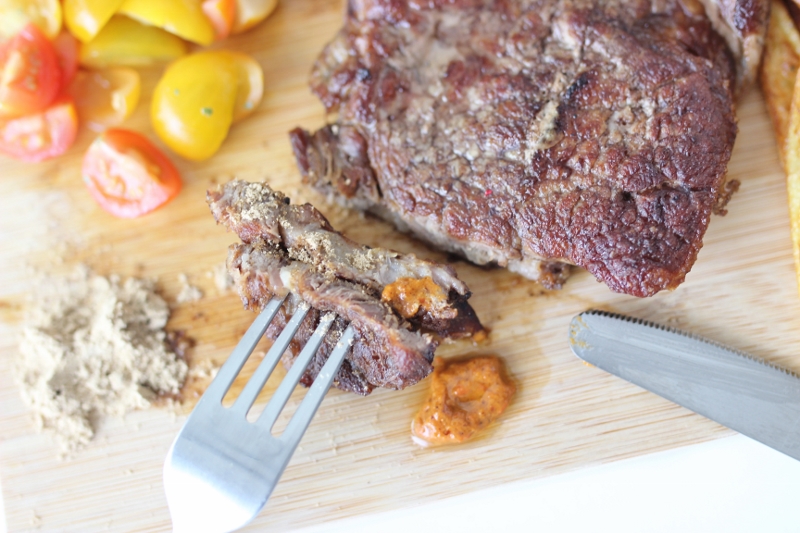 Entrecôte de Boeuf aux épices