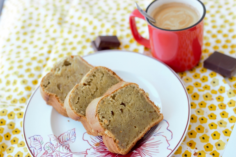 banana bread à l'huile de coco