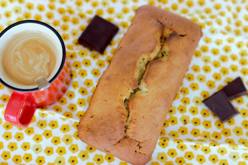 banana bread à l'huile de coco