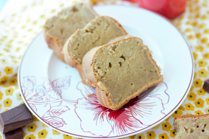 banana bread à l'huile de coco