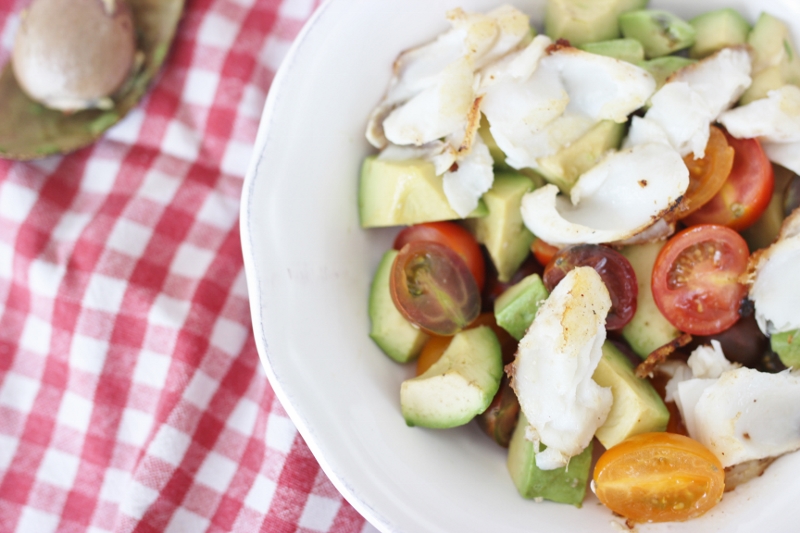 salade à la morue 