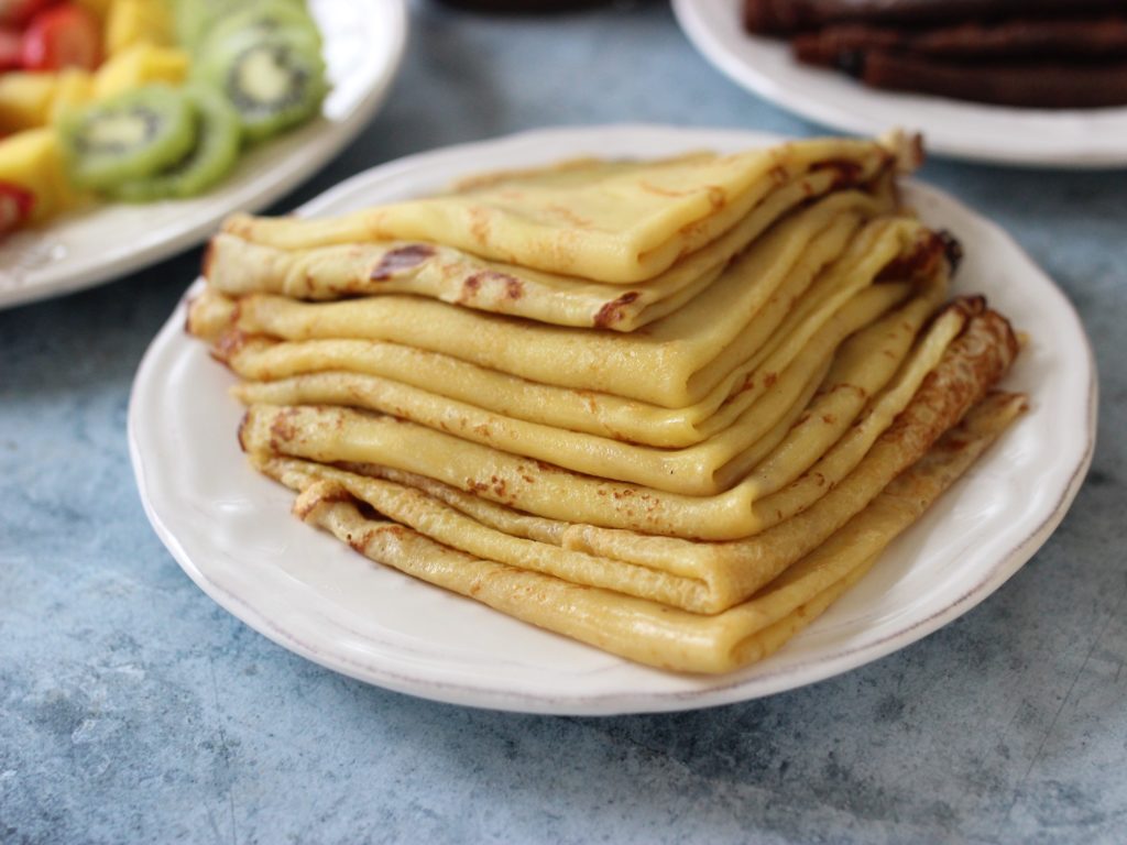 crêpes au rhum 