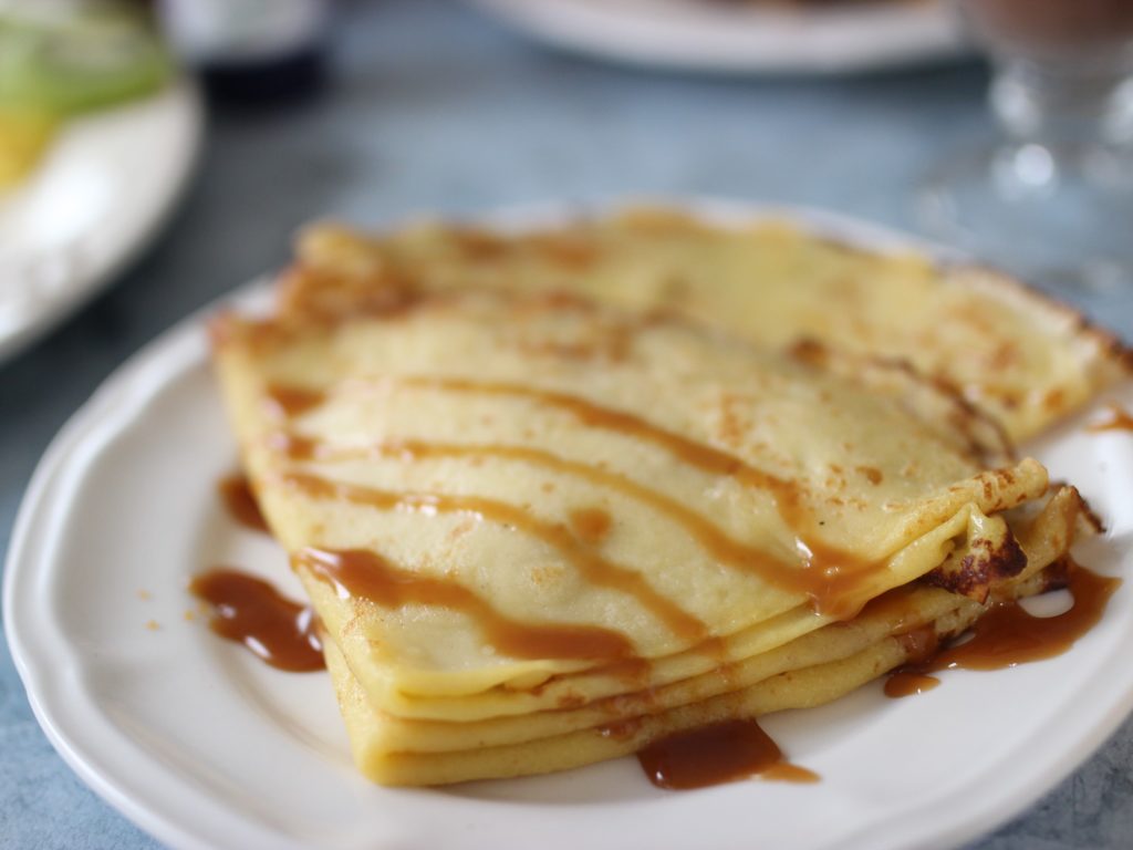 crêpes au rhum 