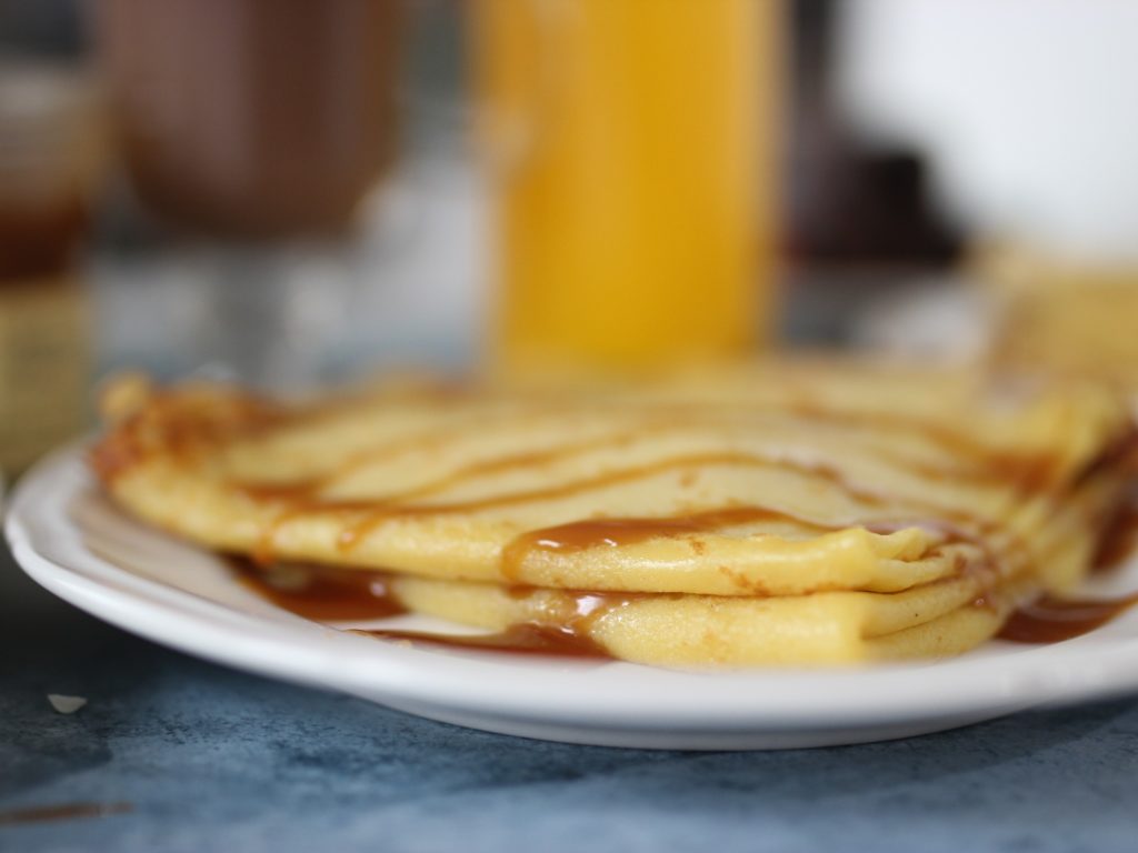 crêpes au rhum 