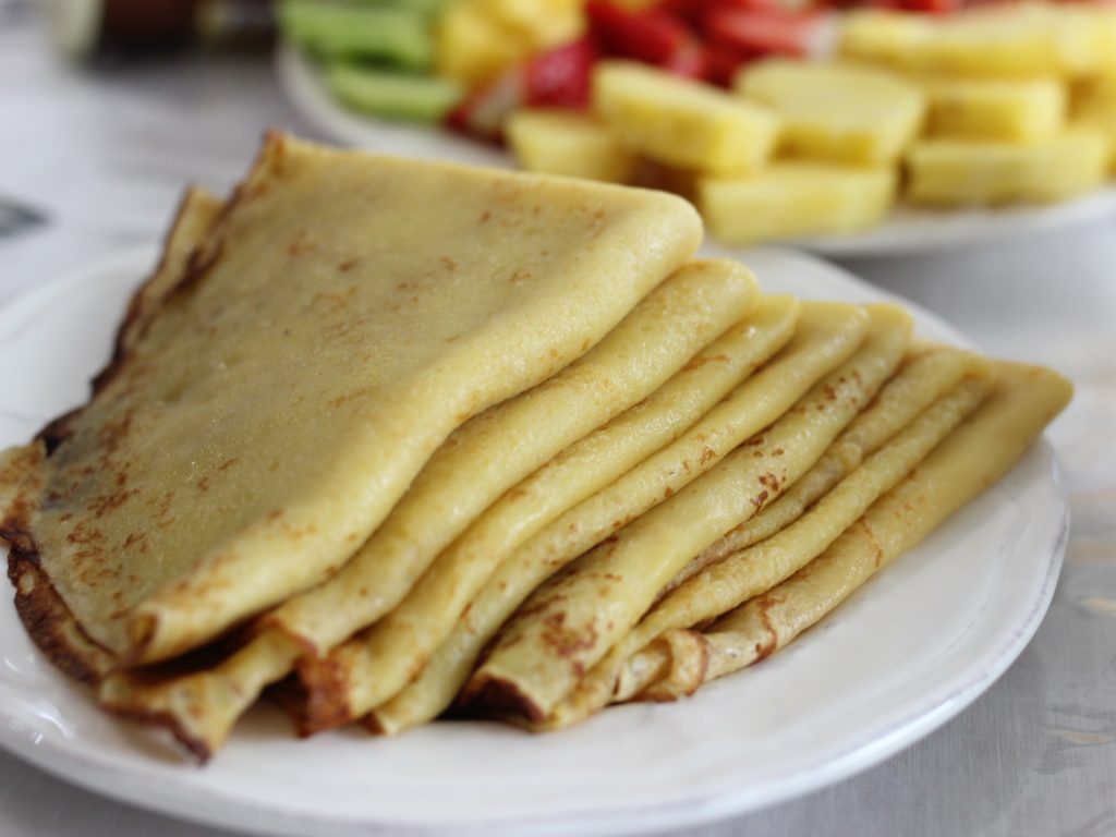 crêpes au rhum 