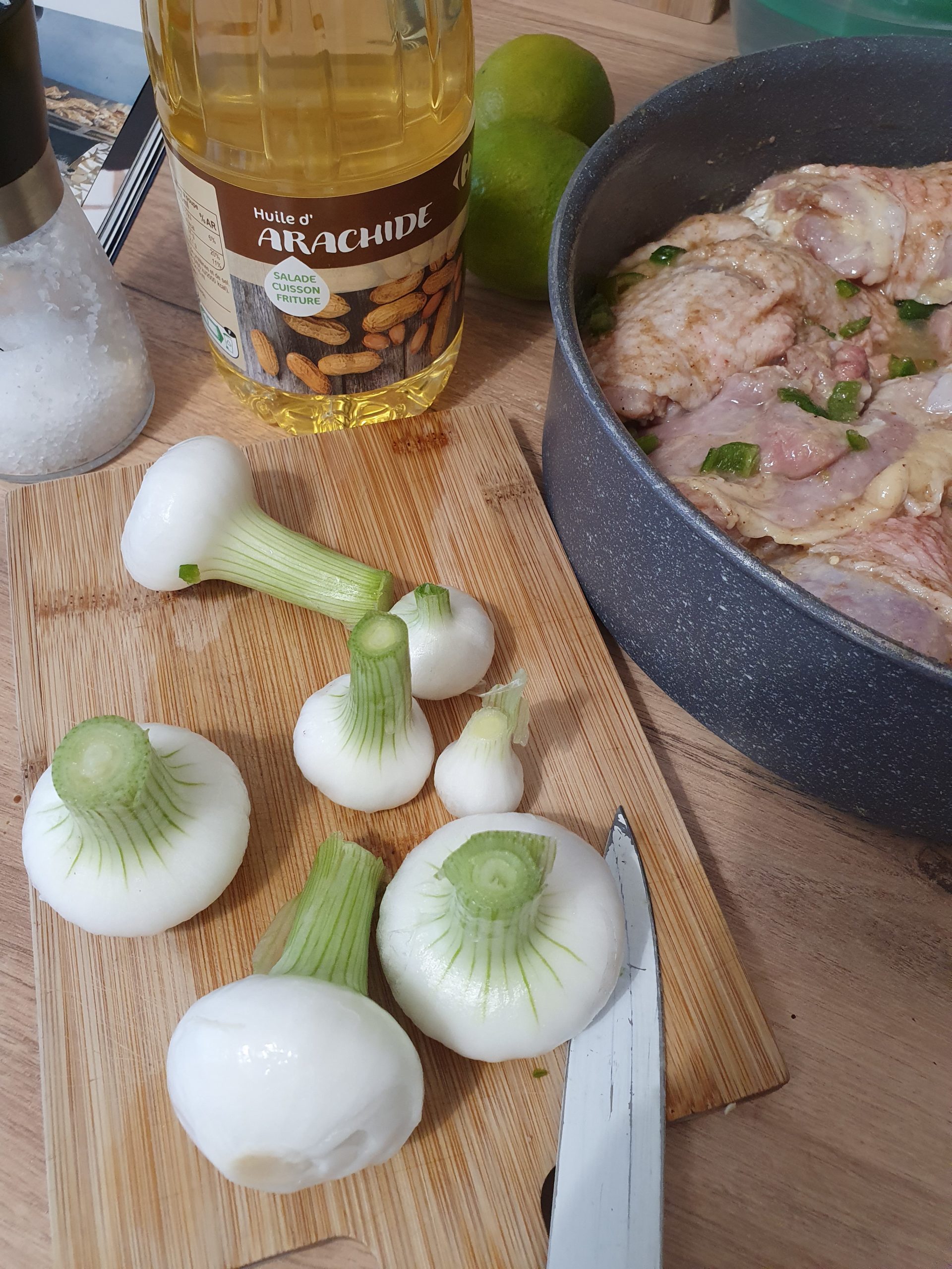 Poulet yassa 