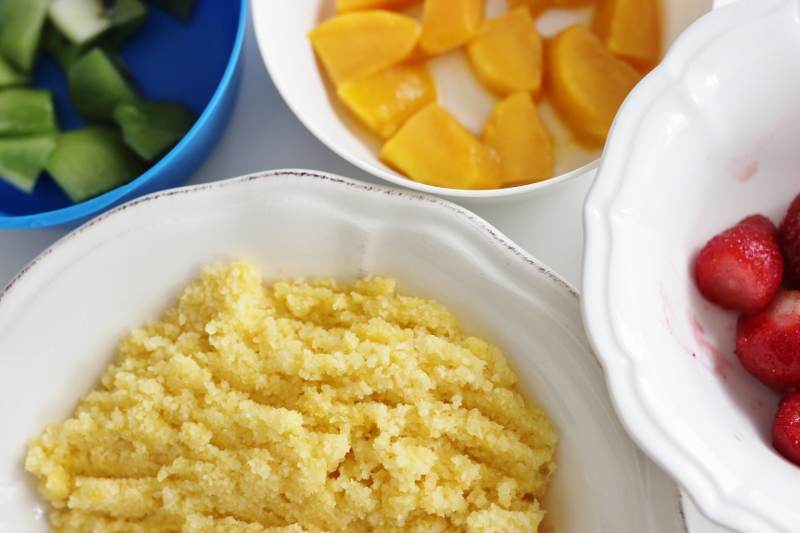 Gari aux fruits
