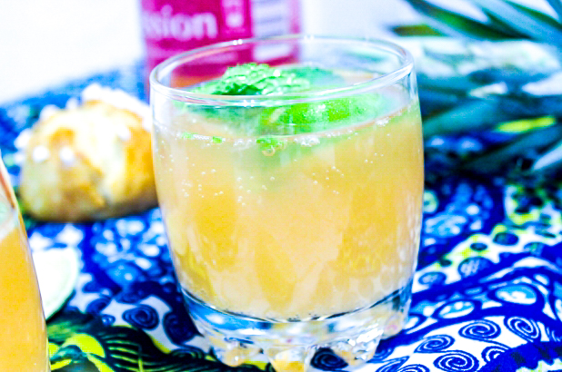 cocktail ananas gingembre rhum