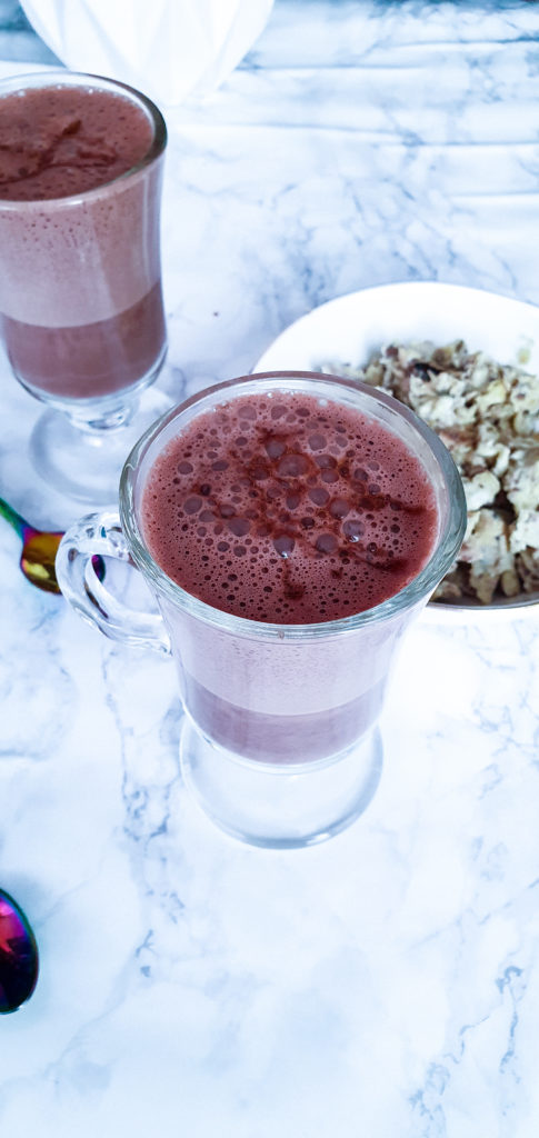 Chocolat chaud au kinder