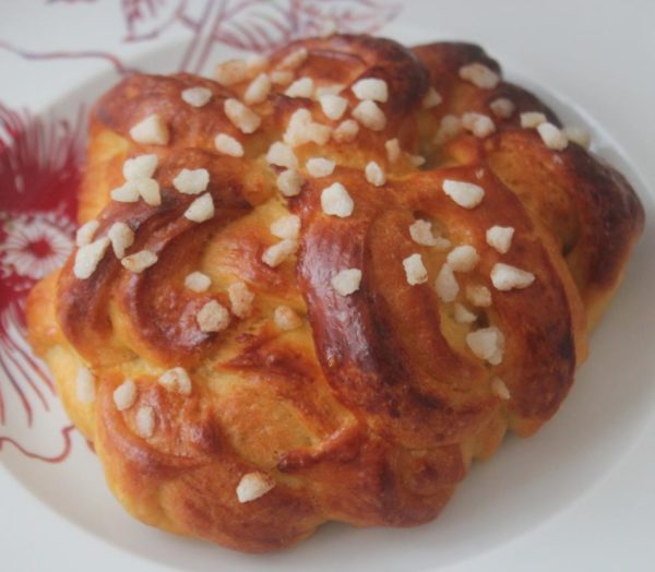 pain au lait de coco