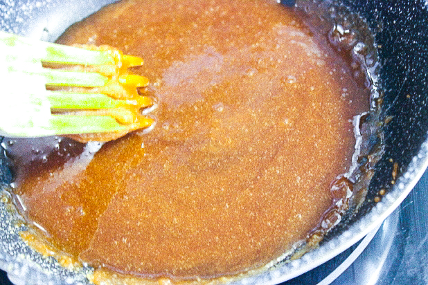 banane rôtie aux épices