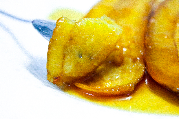 banane rôtie aux épices
