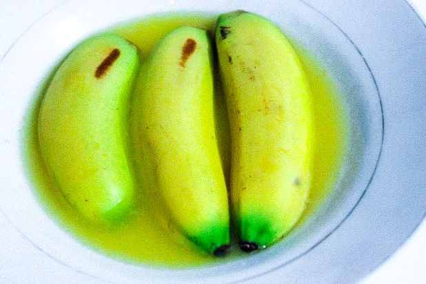 banane rôtie aux épices