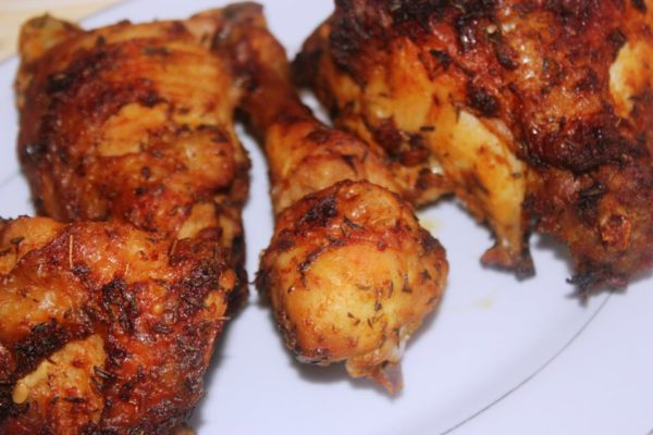 poulet braisé à la nigériane