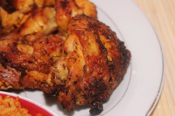 poulet braisé à la nigériane