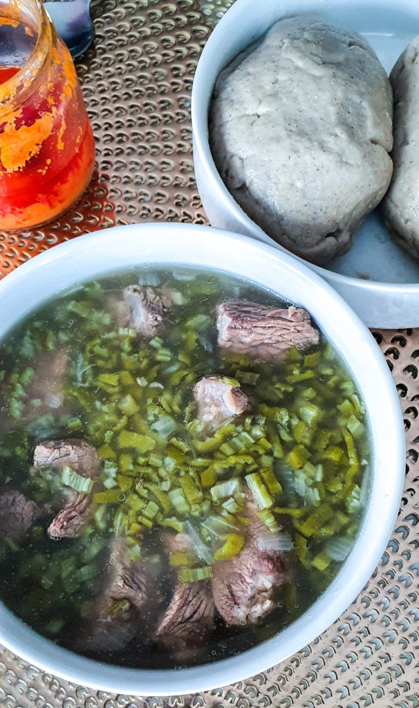 sauce gombo au boeuf